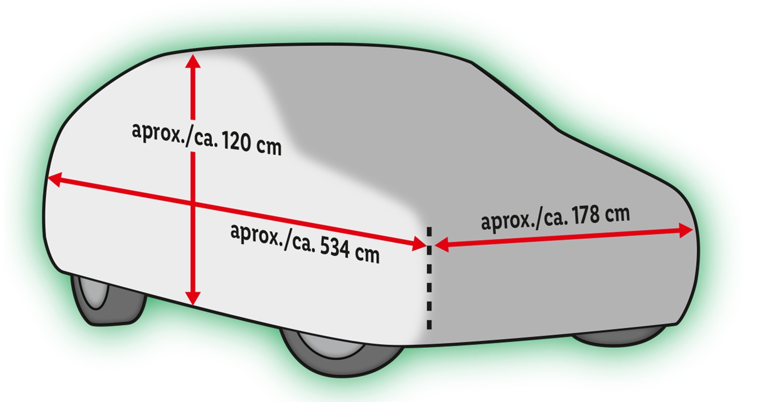 XL Ultimatespeed Ochranná plachta na auto XL 1